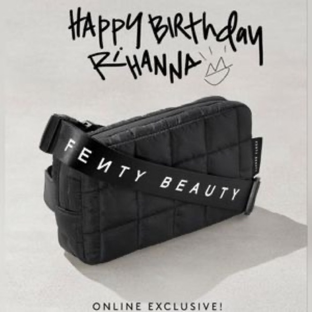 New never used Fenty Beauty crossbody bag